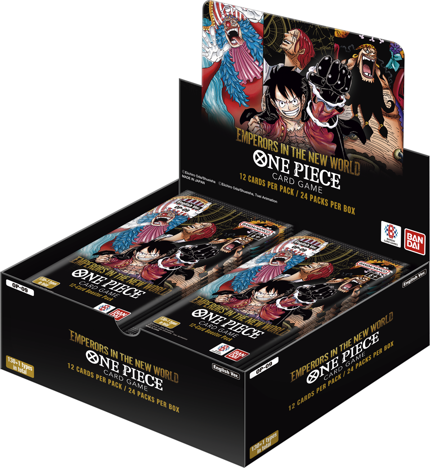 One Piece Card Game OP-09 Emperors In The New World Booster Box