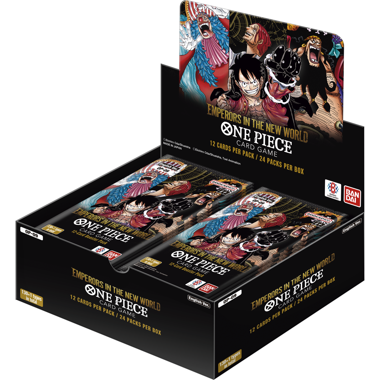 One Piece Card Game OP-09 Emperors In The New World Booster Box