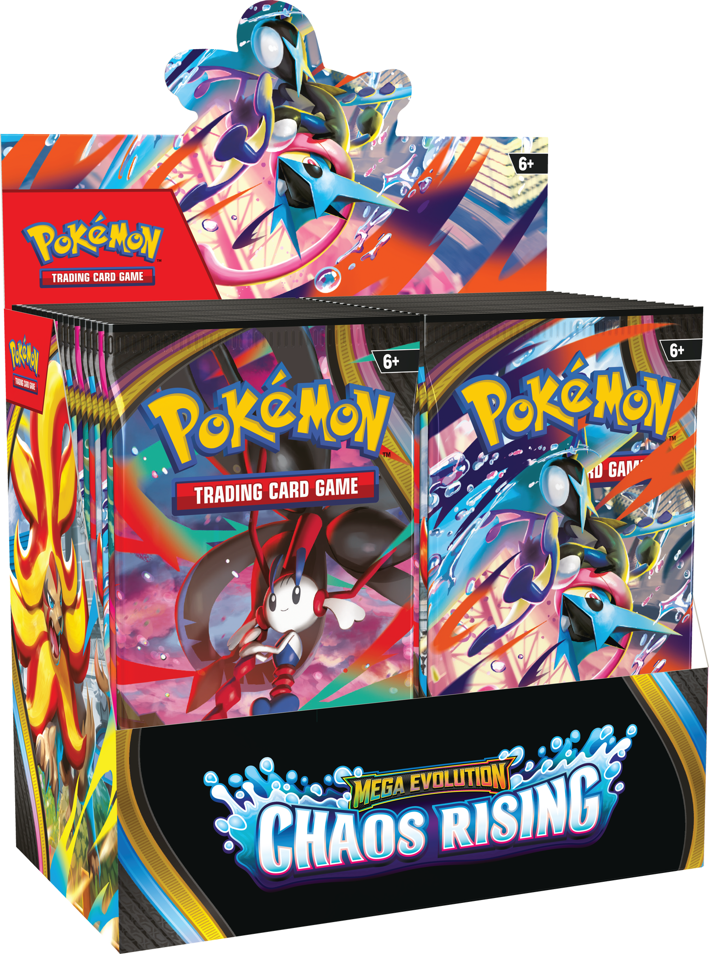 Pokémon Mega Evolution - Chaos Rising - BoosterBox - Pokémon TCG - CollGamers