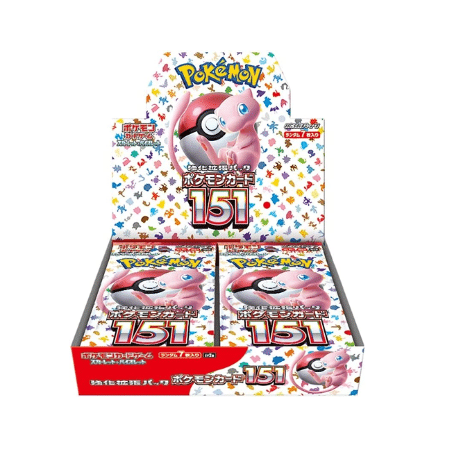 scarlett and violet 151 booster box Pokémon Scarlet & Violet - 151 - Booster Box (JP)