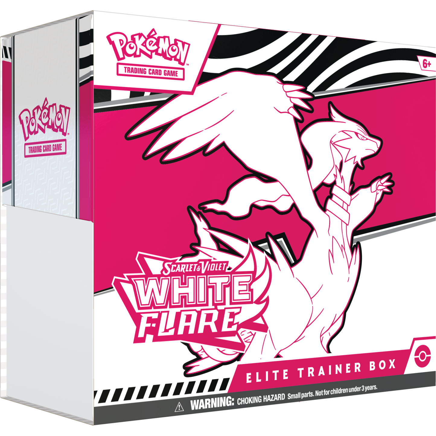 Pokémon Scarlet & Violet - White Flare - Elite Trainer Box - Pokémon TCG (front)
