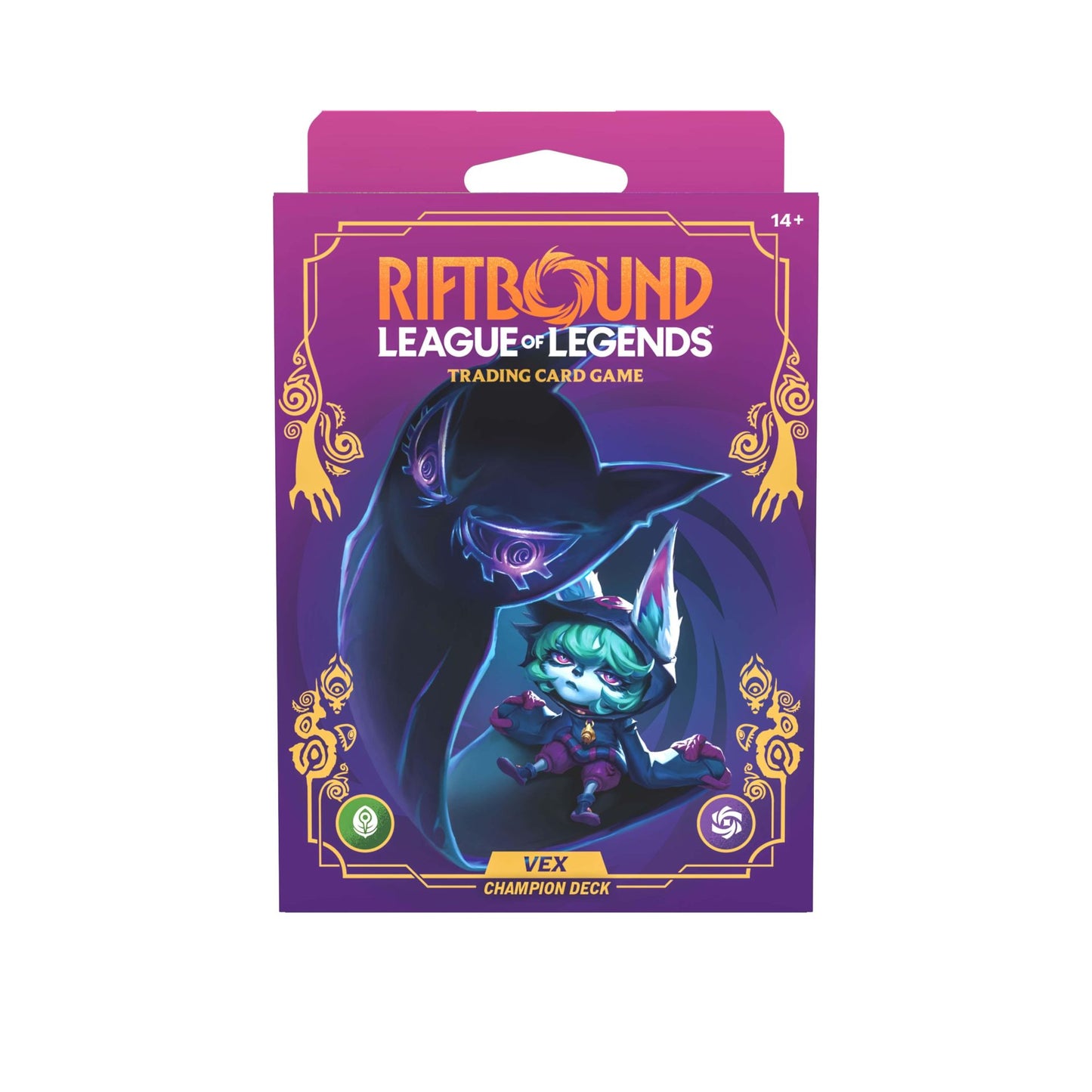 Riftbound League of Legends TCG set 3 Unleashed Champion Deck - Vex - CollGamers