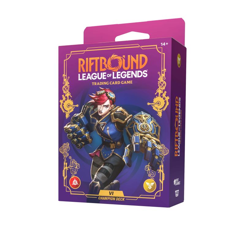 Riftbound League of Legends TCG set 3 Unleashed Champion Deck - Vi - CollGamers