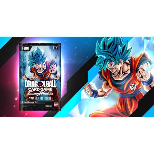 DragonBall Card Game Fusion World - Awakening of the Pulse FB01 - Sleeved Booster/Blister - CollGamers