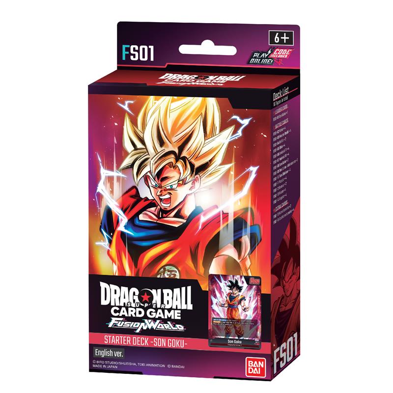 Dragon Ball Card Game Fusion World [FS01] - Son Goku - Starter Deck - CollGamers