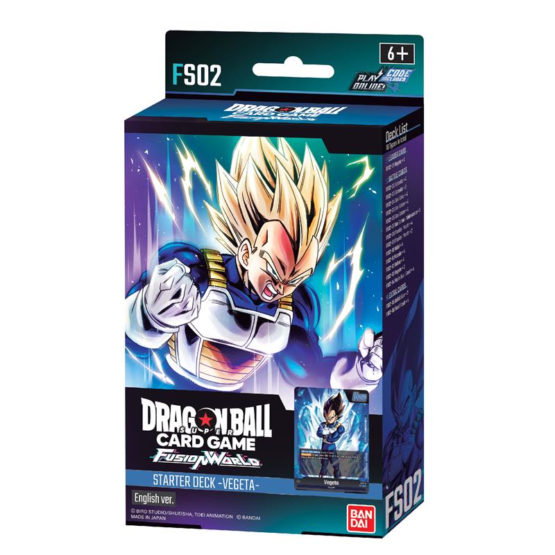 Dragon Ball Card Game Fusion World [FS02] - Vegeta - Starter Deck - CollGamers