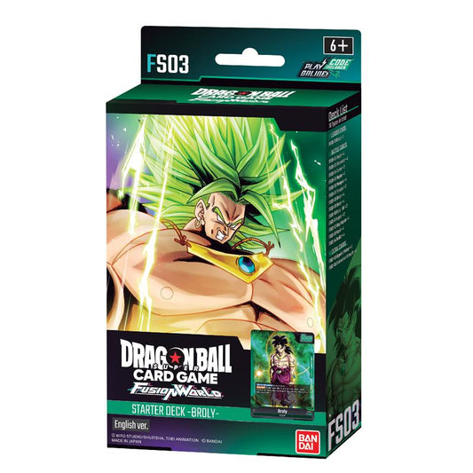 Dragon Ball Card Game Fusion World [FS03] - Broly - Starter Deck - CollGamers