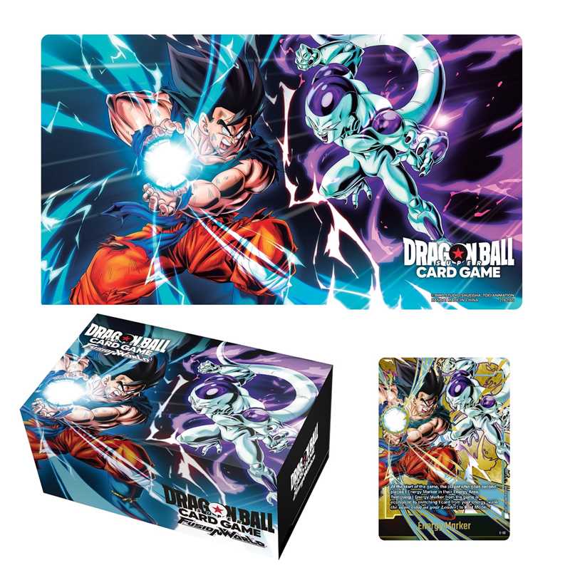 Dragon Ball Super Card Game Fusion World - Accessories Set 01 - Son Goku vs. Frieza - CollGamers