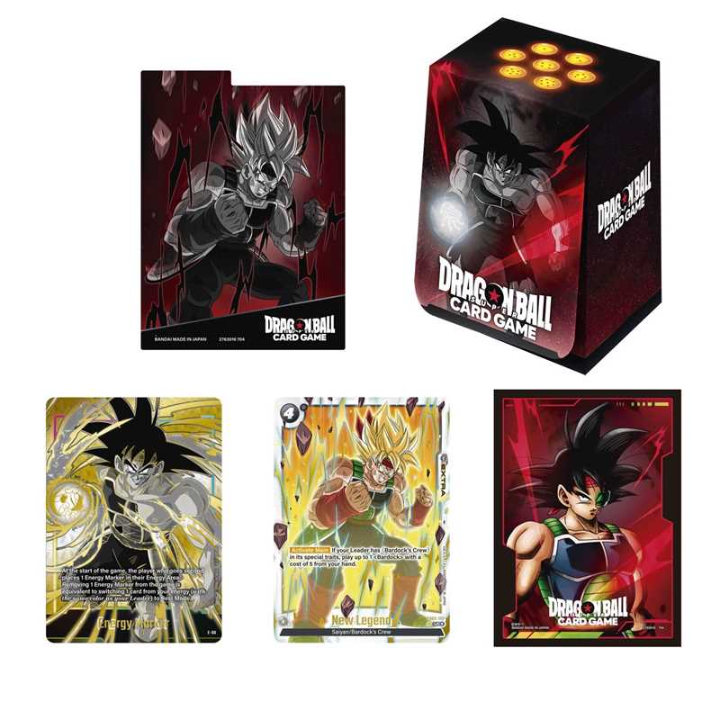 Dragon Ball Super Card Game Fusion World - Card Case and Card sleeves Set 01 - Bardock - CollGamers