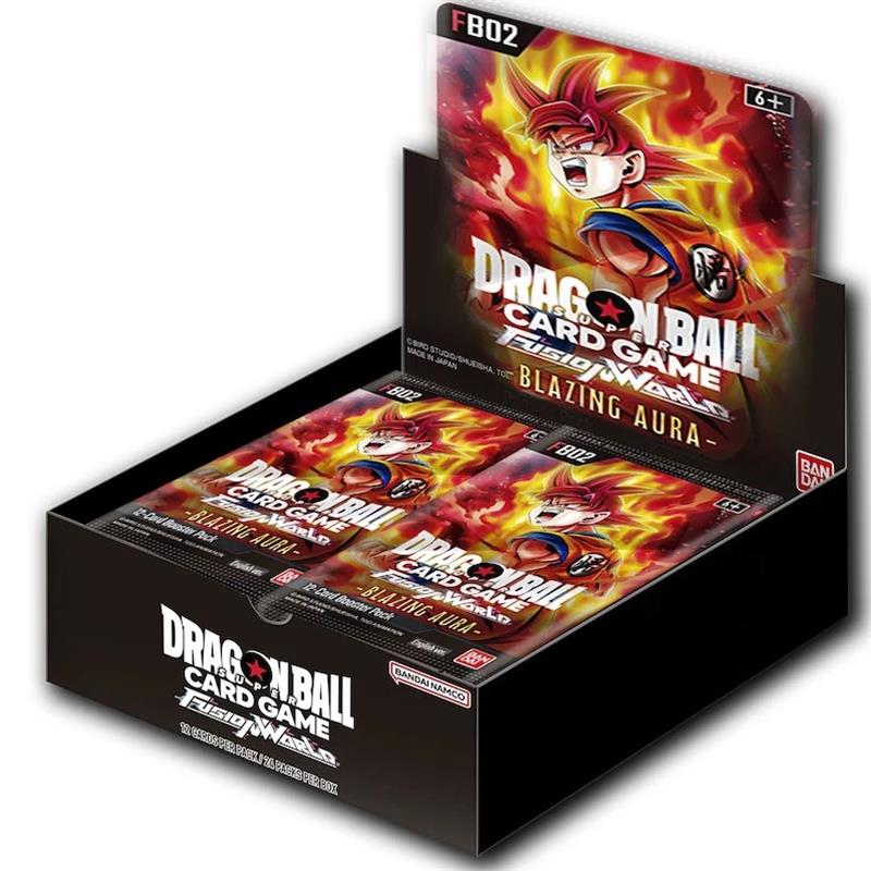 Dragon Ball Super Card Game Fusion World - FB02 - Blazing Aura Booster Box -  CollGamers