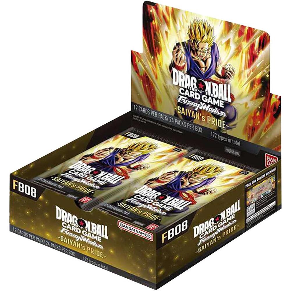 Dragon Ball Super Card Game Fusion World [FB08] - Saiyan´s Pride - Booster Box - CollGamers