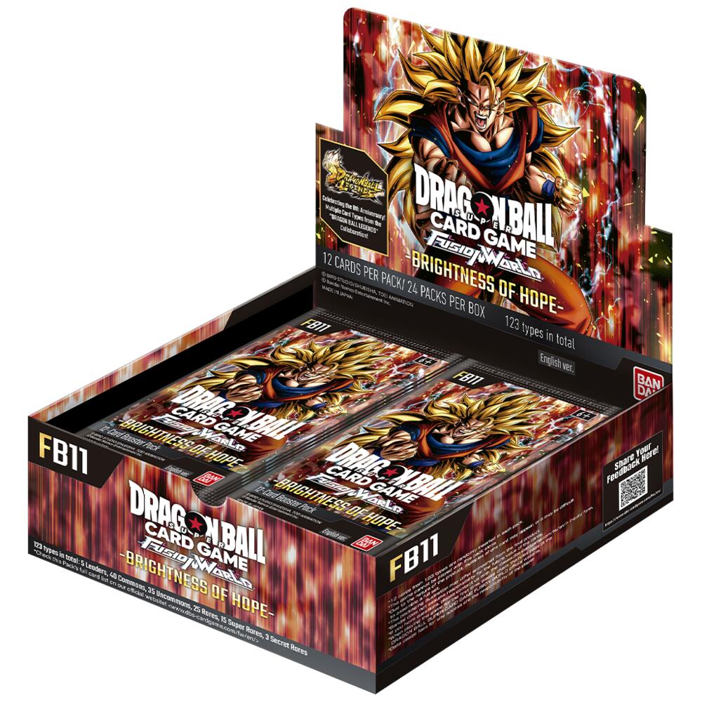 Dragon Ball Super Card Game Fusion World [FB11] - Brightness Of Hope - Booster Box - CollGamers