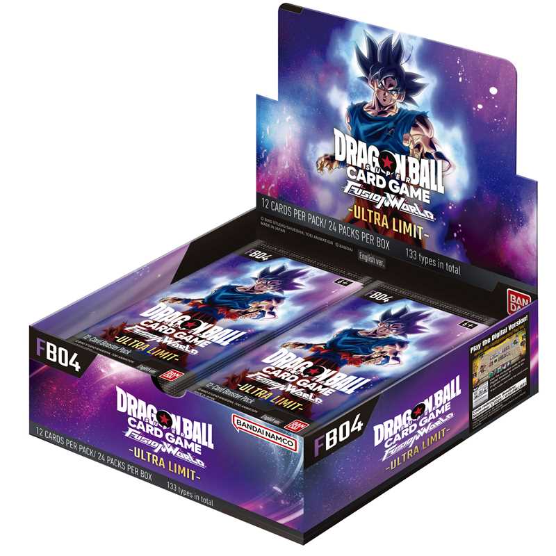Dragon Ball Super Card Game Fusion World FB04 Ultra Limit Booster Box - CollGamers