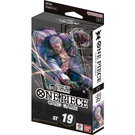 One Piece Card Game Starter Deck - Black - Smoker - [ST-19] - CollGamers