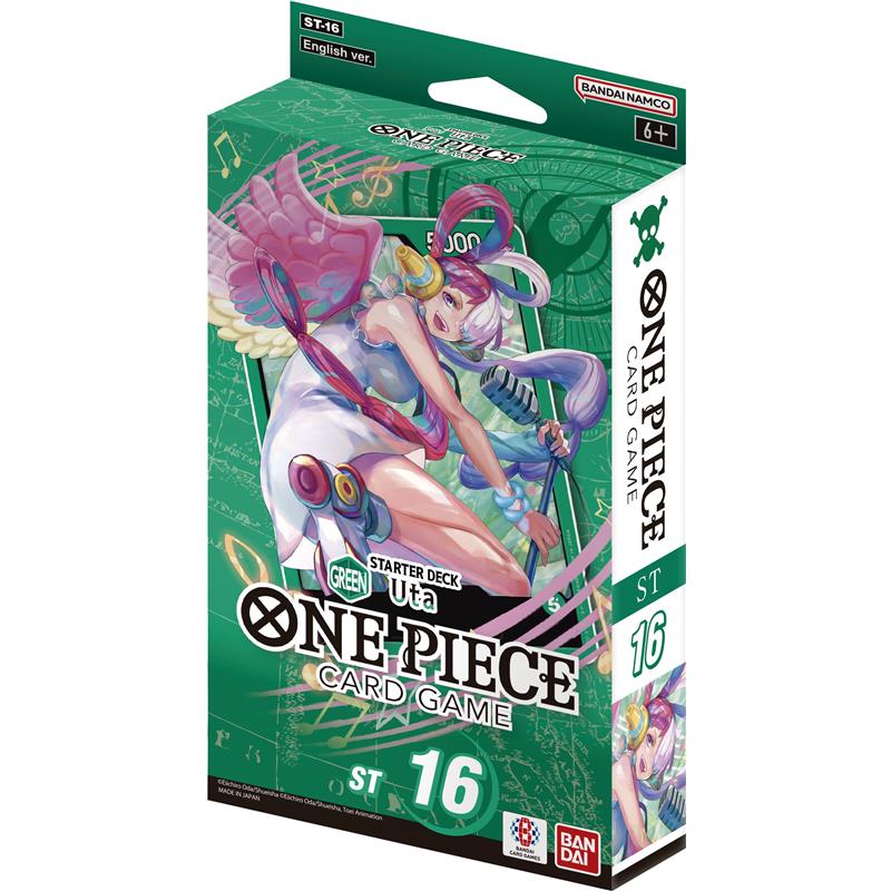 One Piece Card Game Starter Deck - Green - Uta - [ST-16] - CollGamers