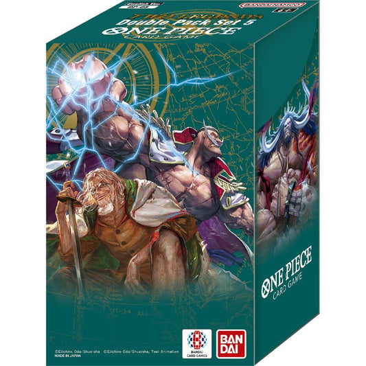 One Piece Card Game Double Pack Set Vol.5 [DP-05] OP-08 Booster Packs - CollGamers