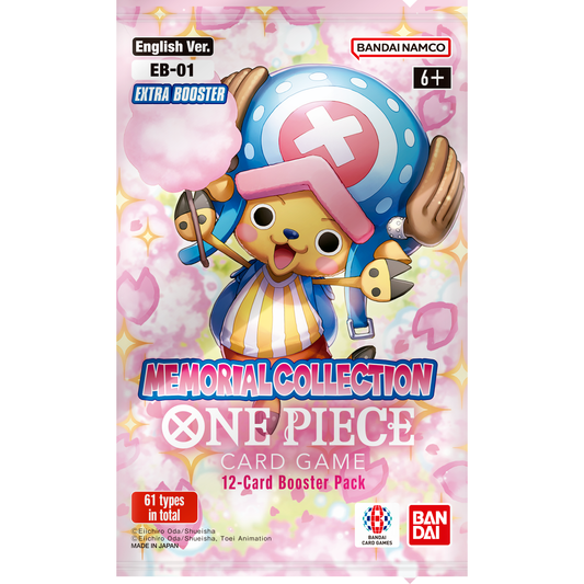 One Piece Card Game EB-01 Extra Booster Memorial Collection Booster Pack - CollGamers