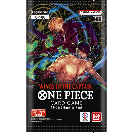 One Piece Card Game OP-06 Wings of the Captain Booster Pack - CollGamers