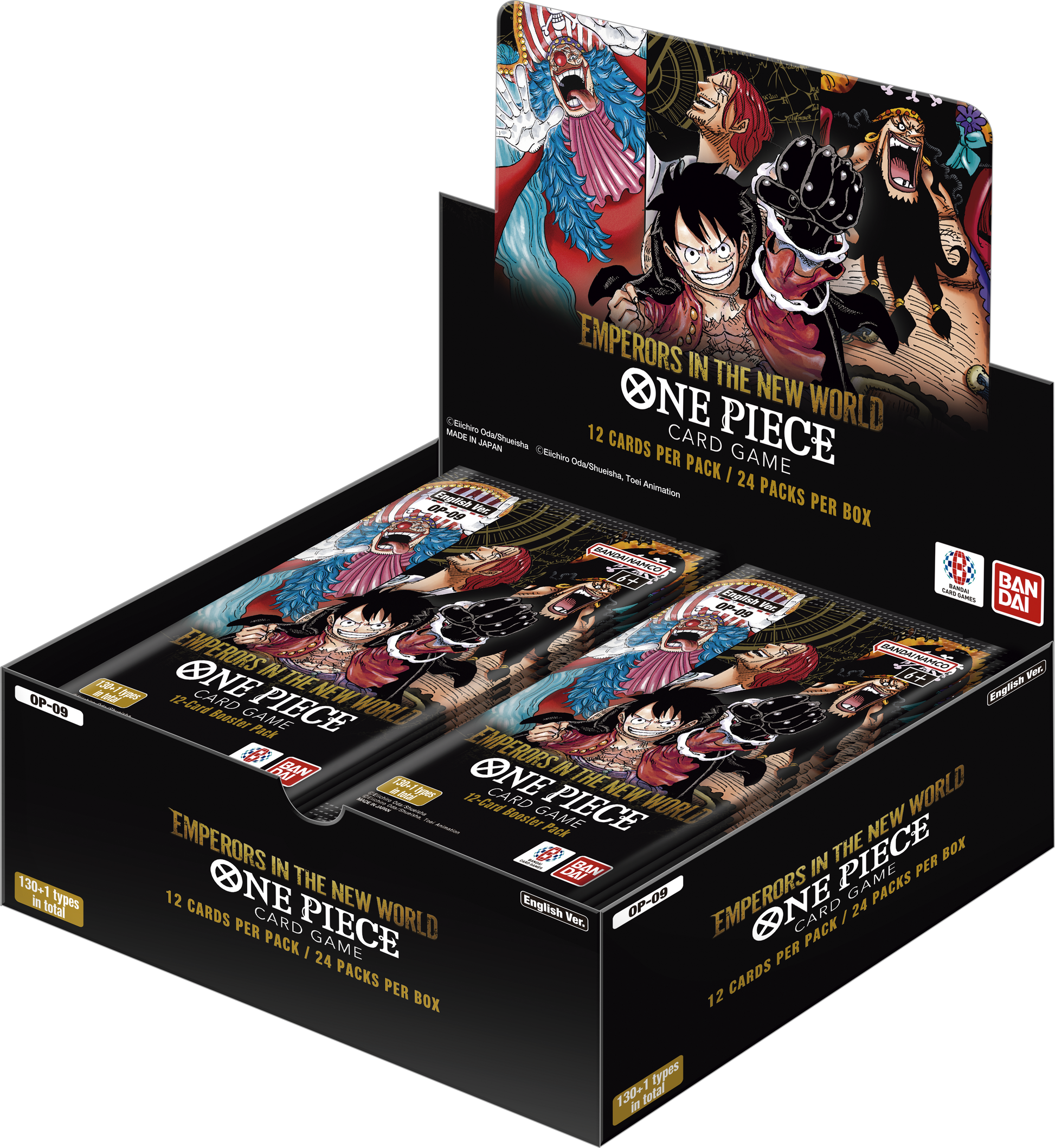 One Piece Card Game OP-09 Emperors In The New World Booster Box