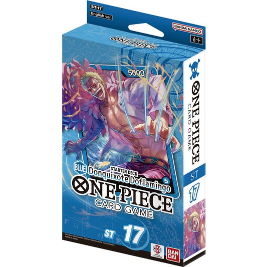One Piece Card Game Starter Deck - Blue - Dongquixote Doflamingo - [ST-17] - CollGamers
