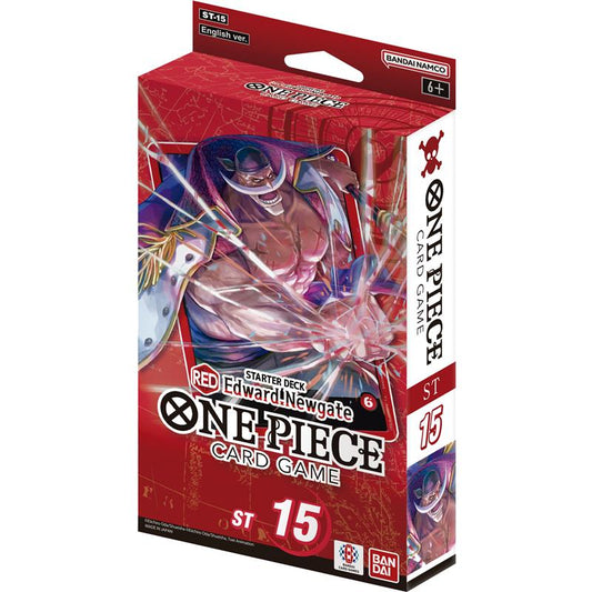 One Piece Card Game Starter Deck - Red - Edward Newgate - [ST-15] - CollGamers