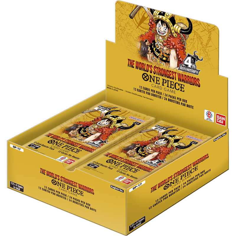 One Piece Card Game The World's Strongest Warriors OP-17 Booster Box - CollGamers