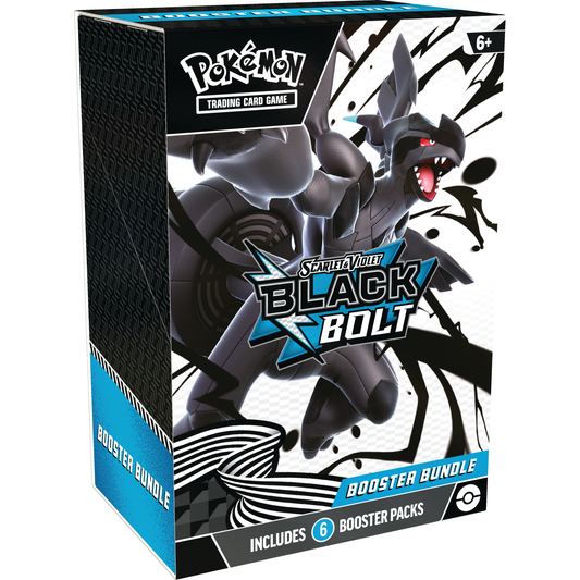 Pokémon Scarlet & Violet - Black Bolt - Booster Bundle - Pokémon TCG - CollGamers