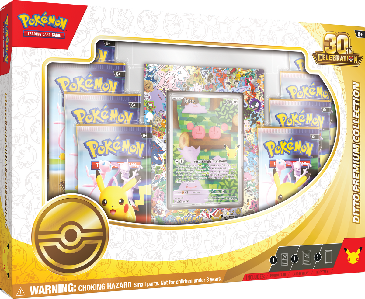 Pokémon 30th Celebration - Ditto Premium Collection  - Pokémon TCG - CollGamers
