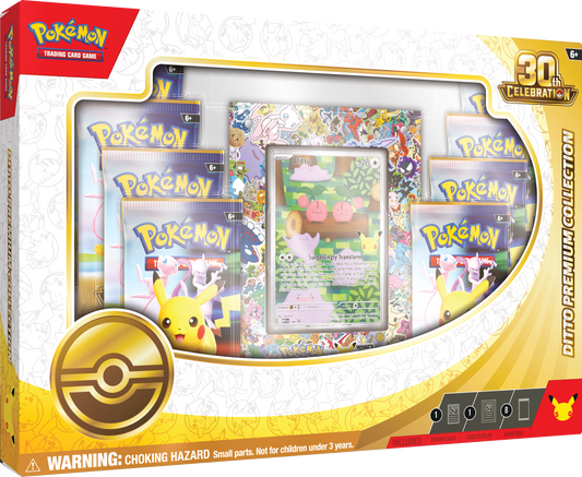 Pokémon 30th Celebration - Ditto Premium Collection  - Pokémon TCG - CollGamers