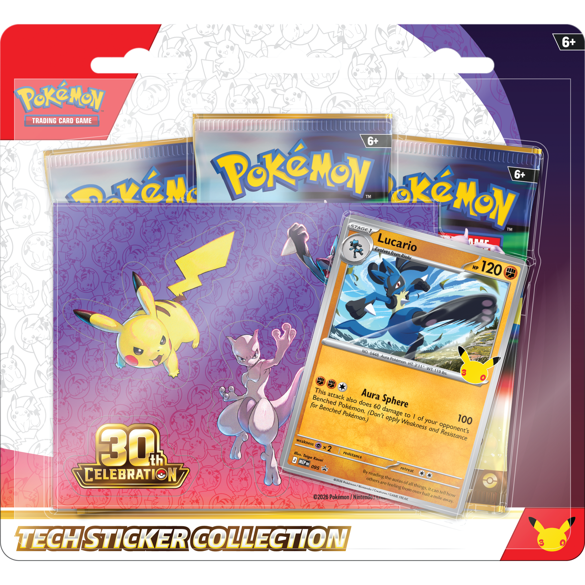 Pokemon30thCelebration-TechStickerCollection-Lucario-PokemonTCG - CollGamers
