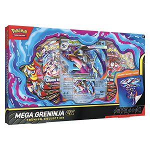 Pokémon Mega Evolution - Chaos Rising - Mega Greninja Ex Premium Collection - Pokémon TCG - CollGamers