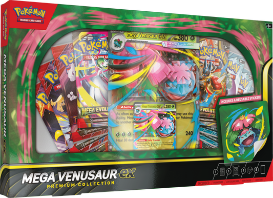 Pokémon Mega Evolution - Mega Venusaur ex -Premium Collection - Pokémon TCG - CollGamers