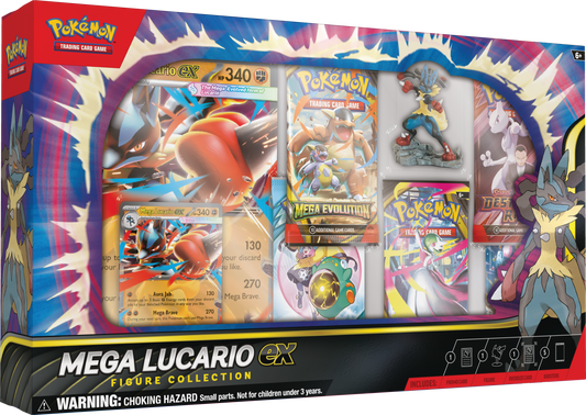 Pokémon Mega Lucario Ex figure collection -Pokémon TCG