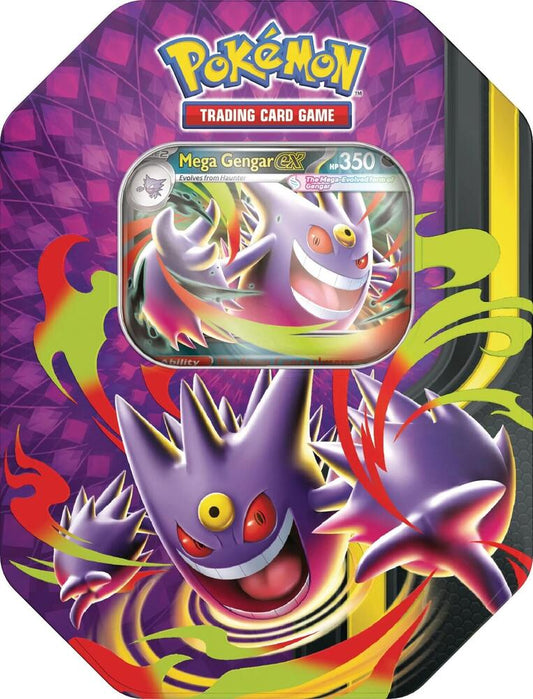 Pokémon Mega Moonlit Tin -  Mega Gengar Ex - Pokémon TCG - CollGamers