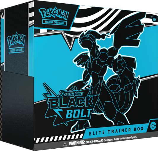 Pokémon Scarlet & Violet - Black Bolt - Elite Trainer Box - Pokémon TCG