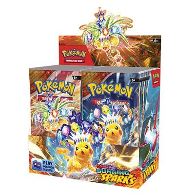 Pokémon Scarlet & Violet - Paldean Fates - Surging Sparks - Booster Box - Pokémon TCG - CollGamers