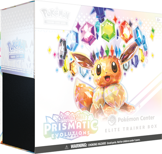 Pokémon Scarlet & Violet - Prismatic Evolutions  - Elite Trainer Box - Pokémon TCG