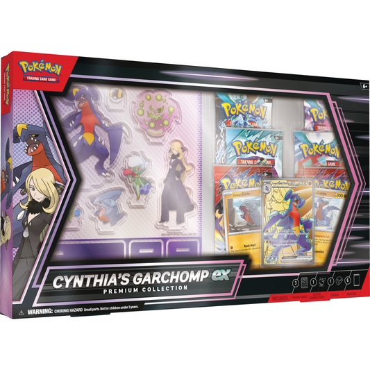 Pokémon Scarlet & Violet Cynthia's Garchomp ex Premium Collection -Pokémon TCG - CollGamers