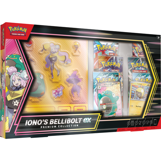 Pokémon Scarlet & Violet Iono's Bellibolt ex Premium Collection -Pokémon TCG - CollGamers