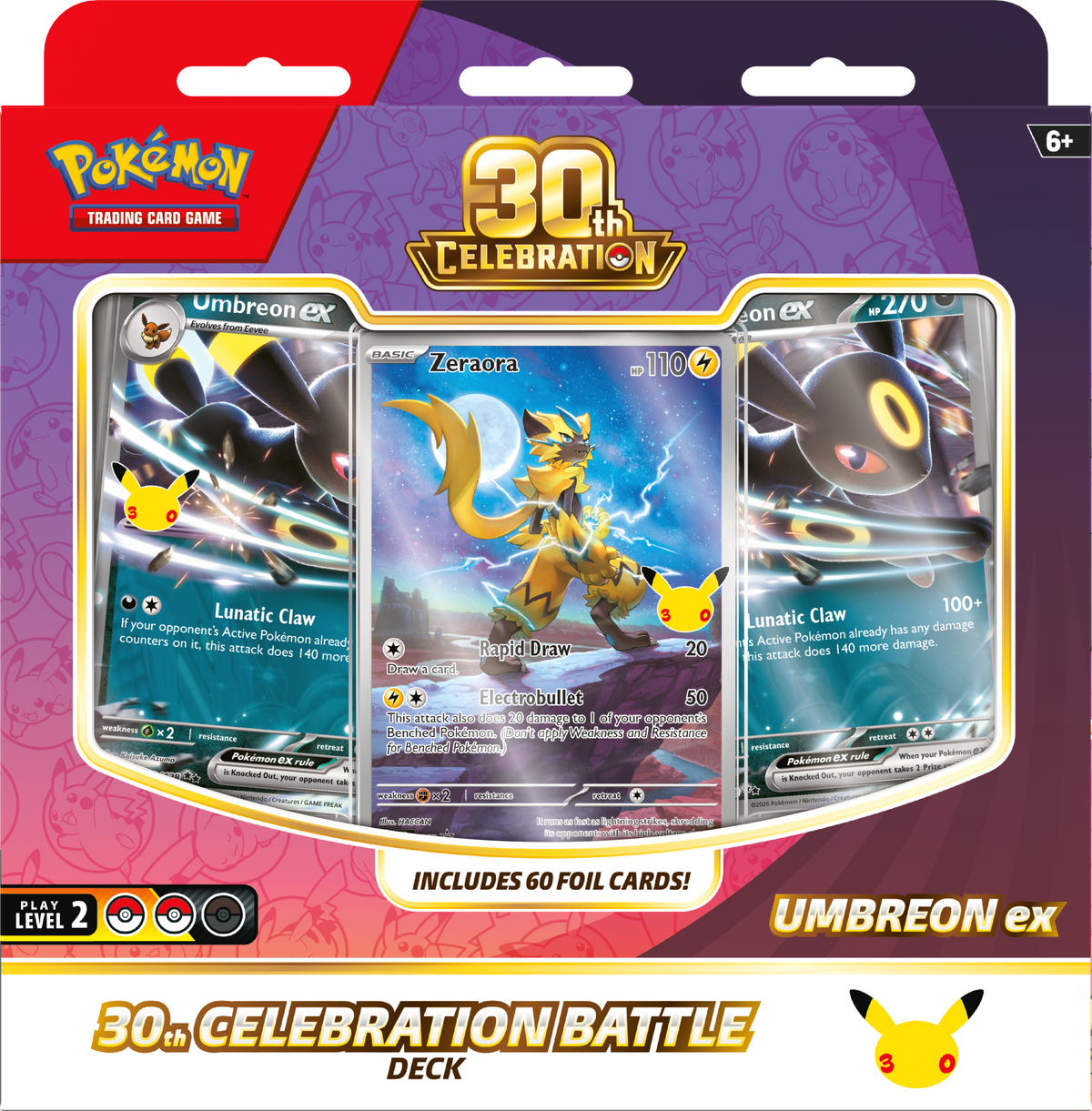 Pokémon 30th Celebration - Battle Deck - Umbreon Ex - Pokémon TCG - CollGamers