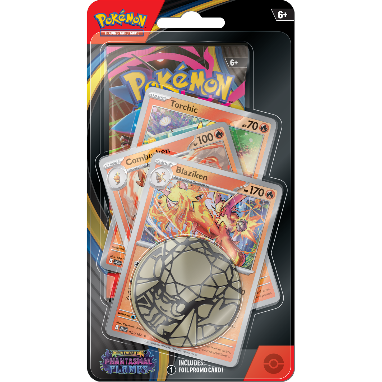 Pokémon Mega Evolution - Phantasmal Flames - Blaziken Premium Checklane - Pokémon TCG - CollGamers