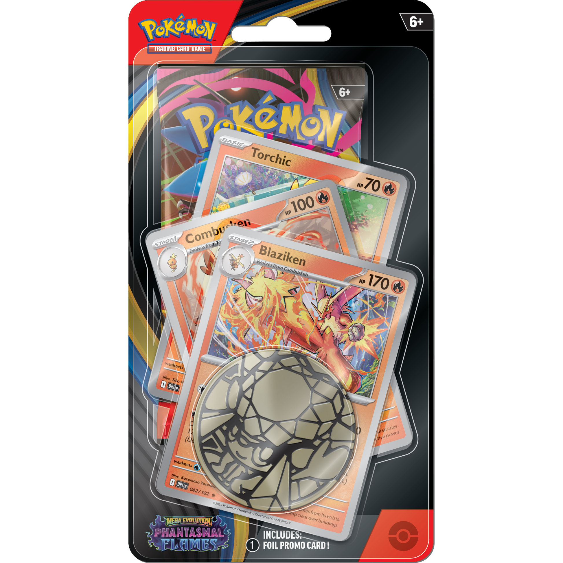 Pokémon Mega Evolution - Phantasmal Flames - Blaziken Premium Checklane - Pokémon TCG - CollGamers