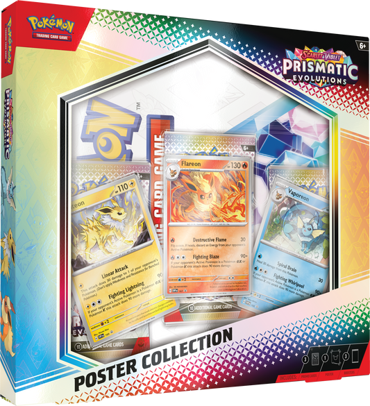 Pokémon Scarlet & Violet - Prismatic Evolution - Poster Collection - Pokémon TCG - CollGamers