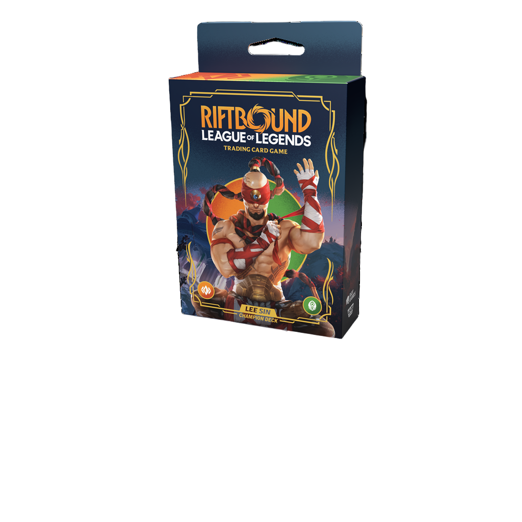 Riftbound League of Legends TCG Origins Champion Deck - Lee Sin - CollGamers