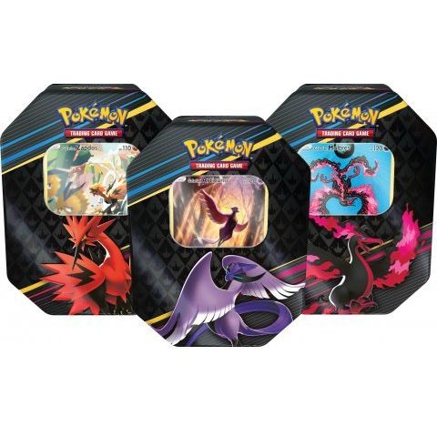 Pokemon Sword & Shield - Crown Zenith Galarian Birds Tin Box Set - Pokémon TCG - CollGamers